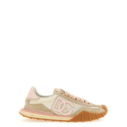 Dolce & Gabbana Multicolor Polyamide Athletic Sneakers