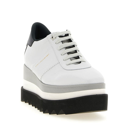 Stella McCartney Gray Polyethylene Wedge Sandals