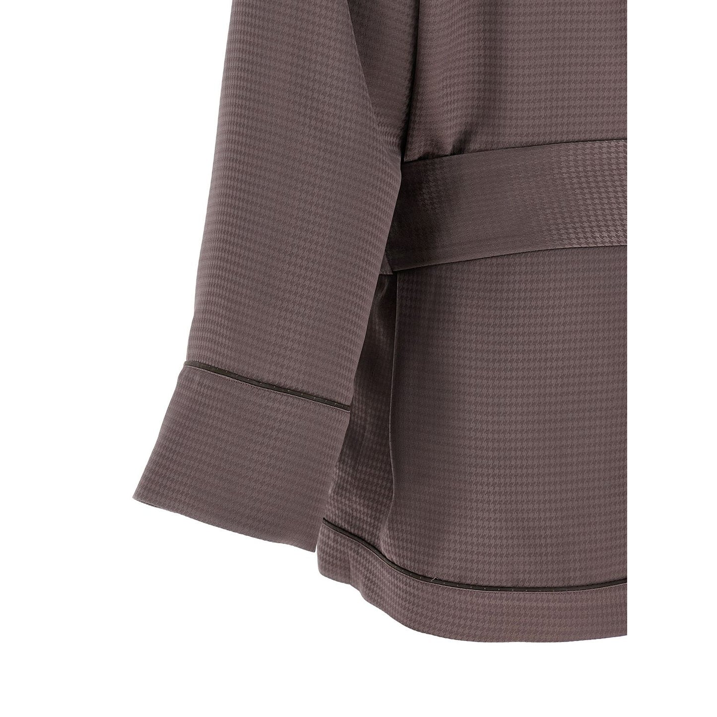 The Attico Purple Viscose Blazer