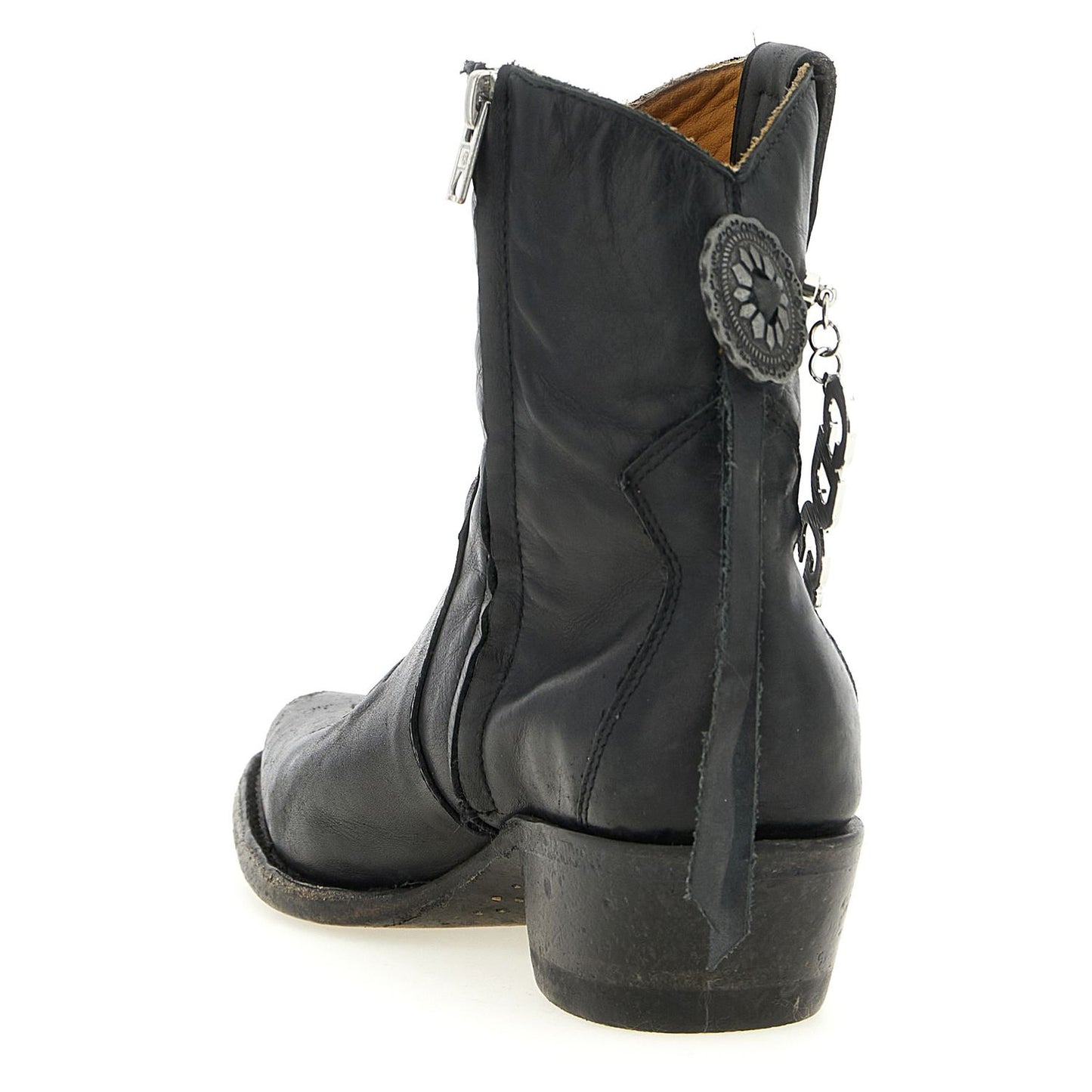 Comme Des Garçons Black Cowhide Chelsea Boots