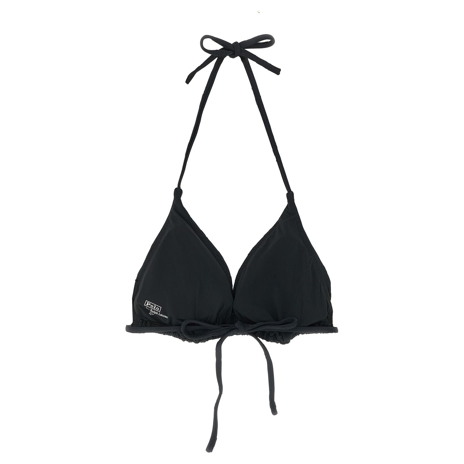 Polo Ralph Lauren Black Recycled Polyester Bikini