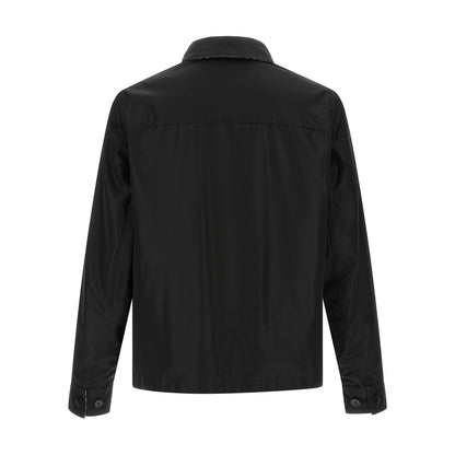 Burberry Black Polyamide Shell Jacket