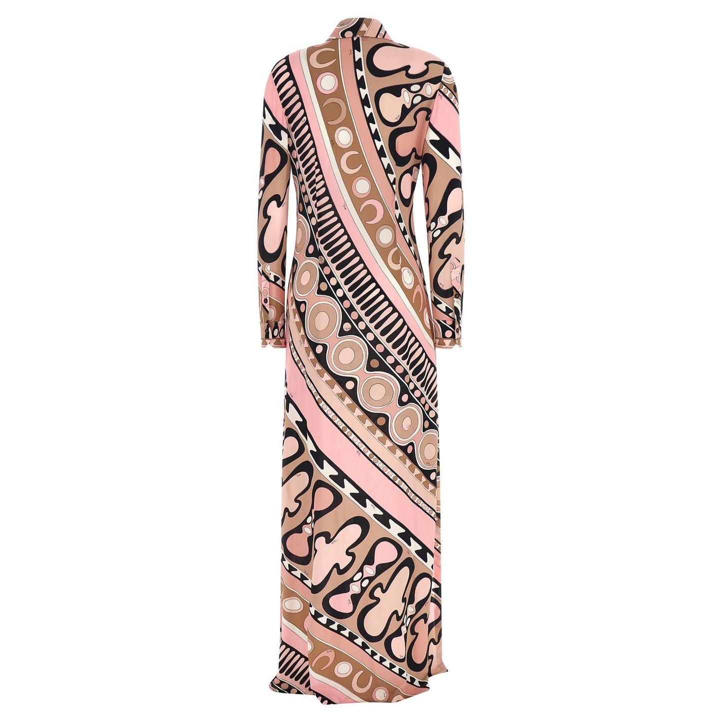 Emilio Pucci Multicolor Viscose Long Dress