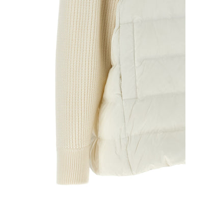 Brunello Cucinelli White Polyester Full-Length Jacket