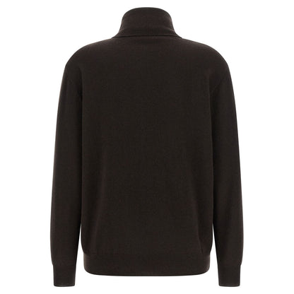 Brunello Cucinelli Brown Cashmere Cardigan