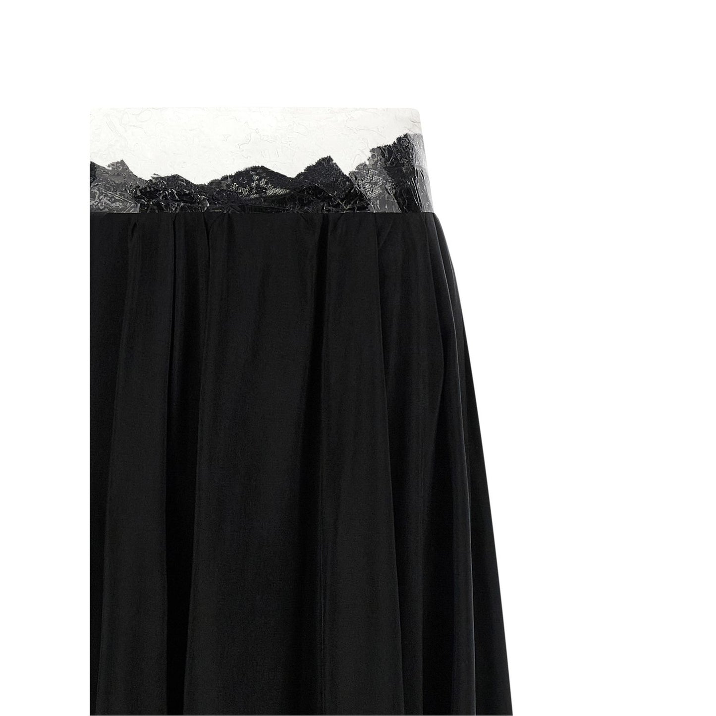 Maison Margiela Black Copper Mini Skirt