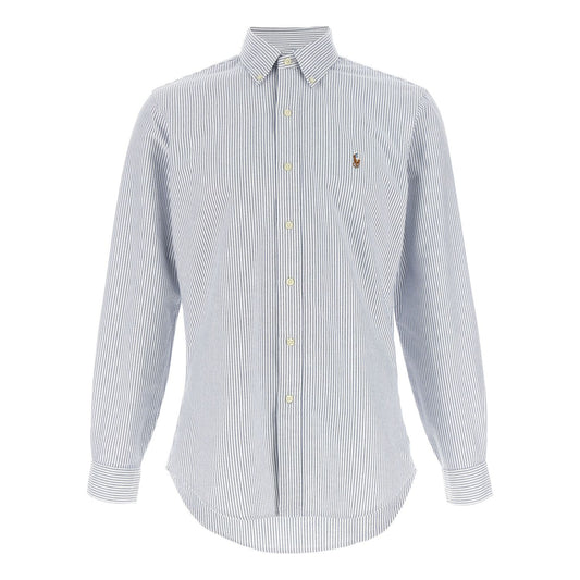 Polo Ralph Lauren Blue Cotton Blouse