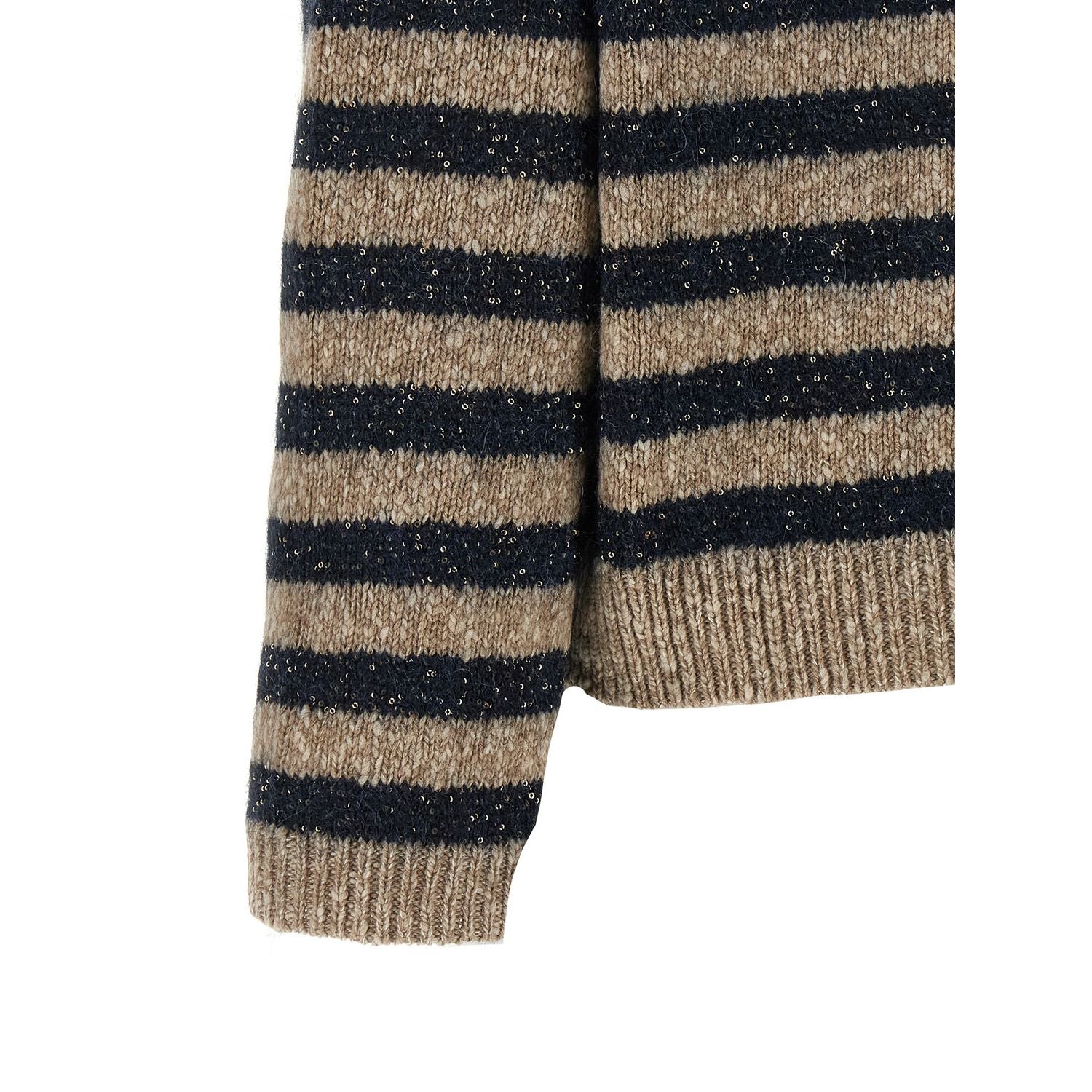 Brunello Cucinelli Multicolor Wool Cardigan