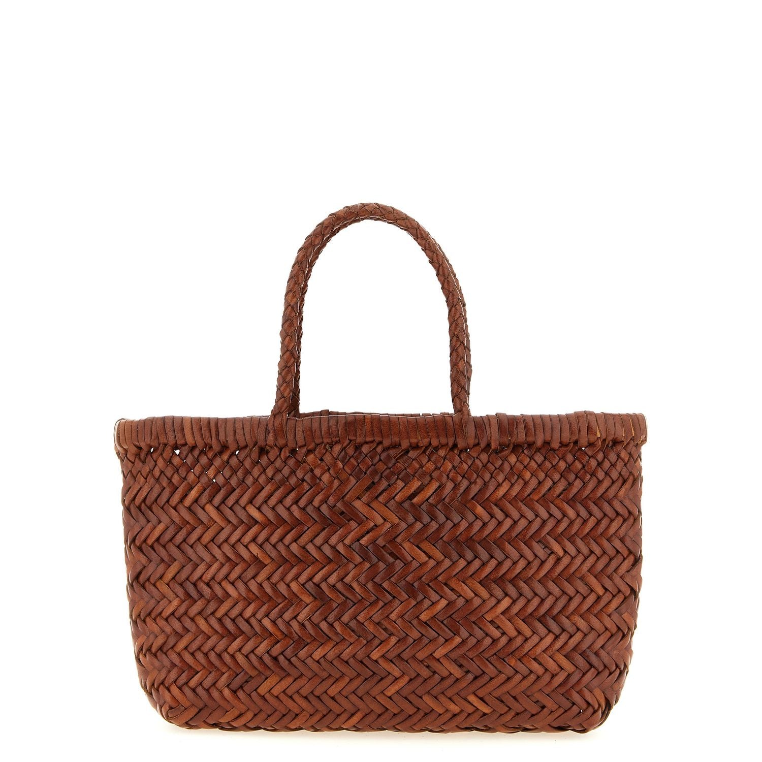 Dragon Diffusion Brown Calfskin Handbag