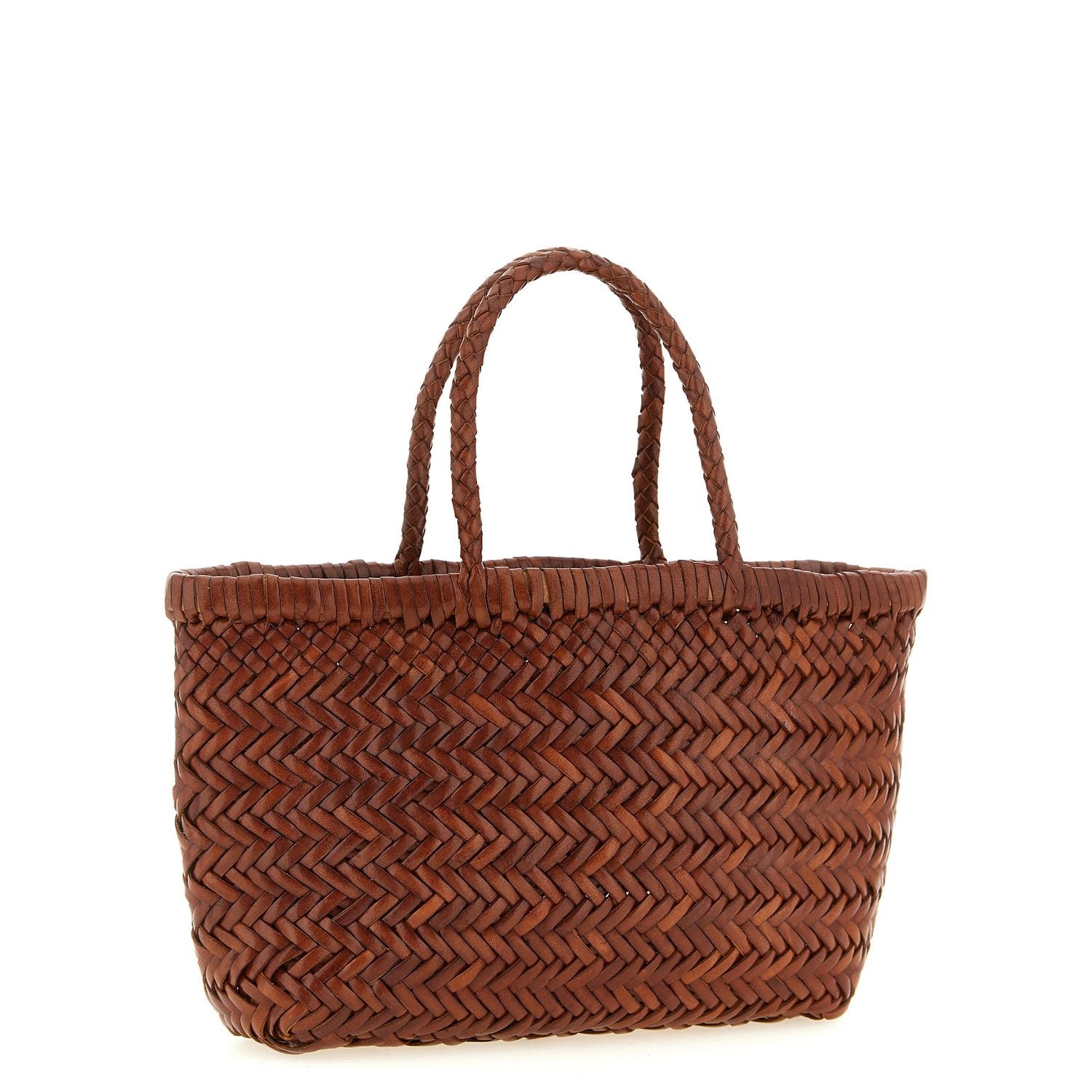 Dragon Diffusion Brown Calfskin Handbag