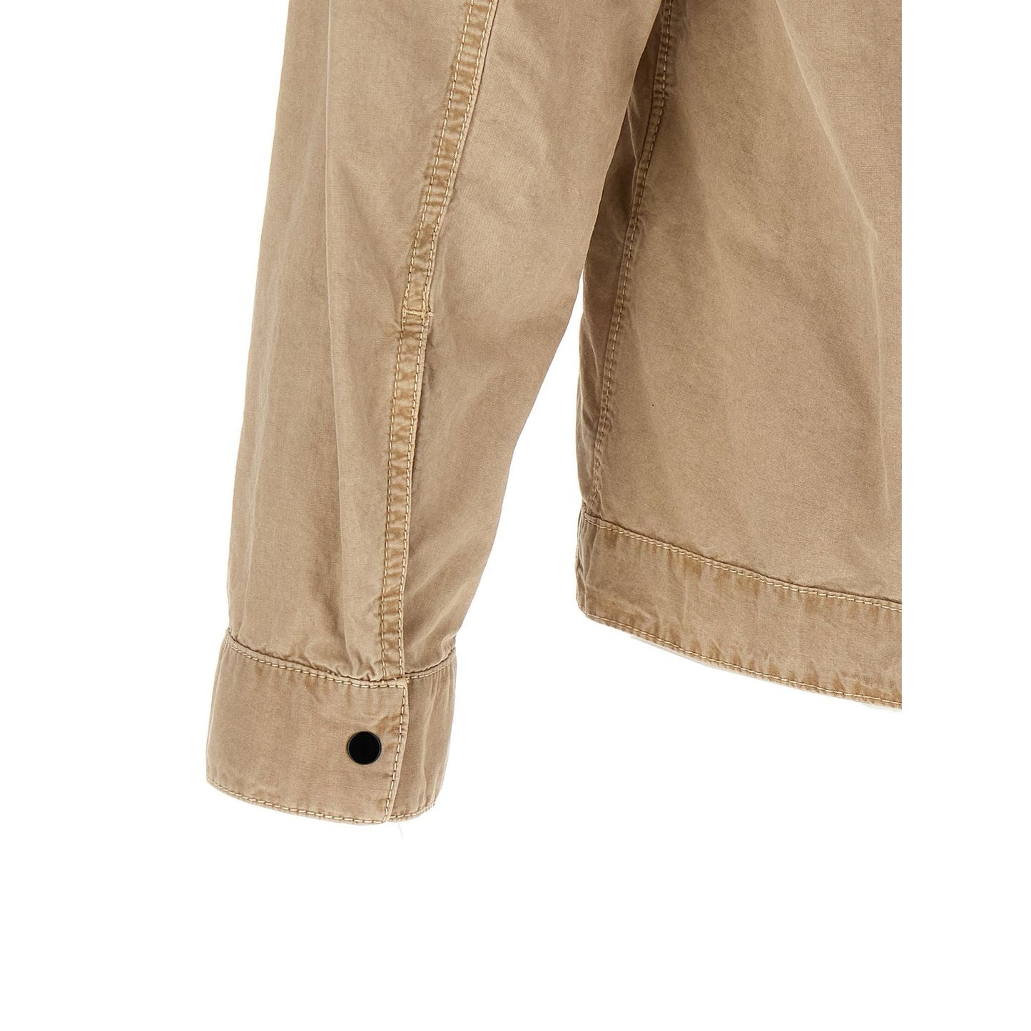 Stone Island Beige Cotton Blouse