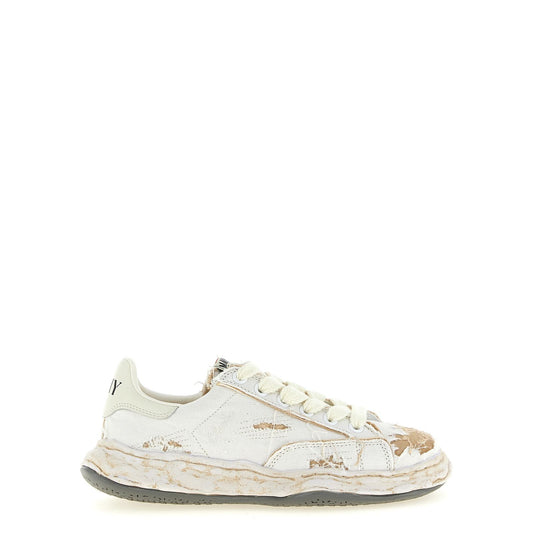 Maison Mihara Yasuhiro White Cotton Sneakers