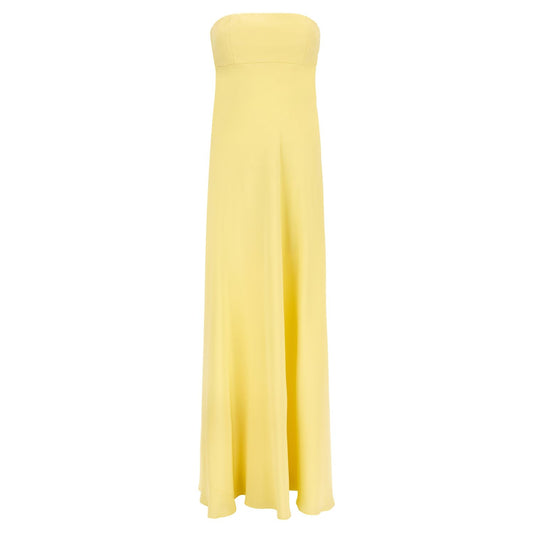 Giovanni Bedin Bicolor Silk Long Dress