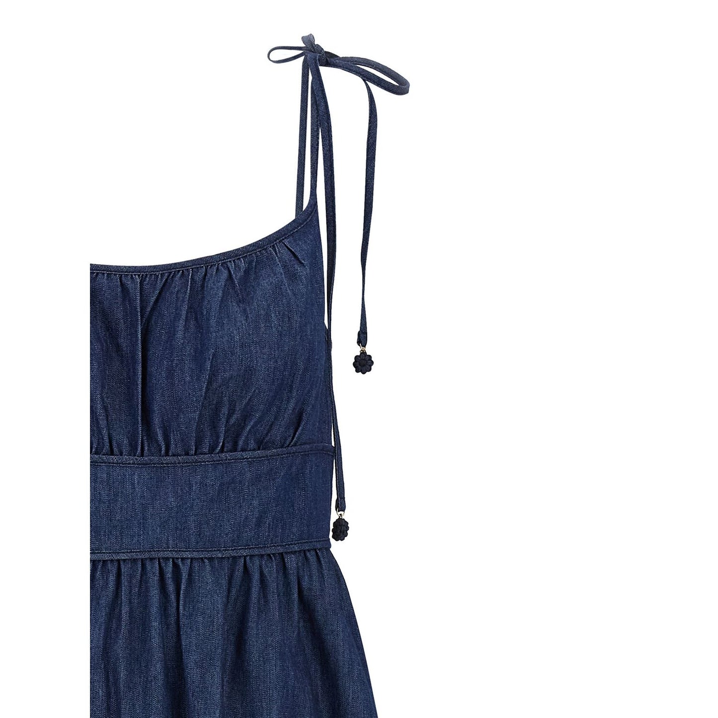 Zimmermann Blue Cotton Midi Dress
