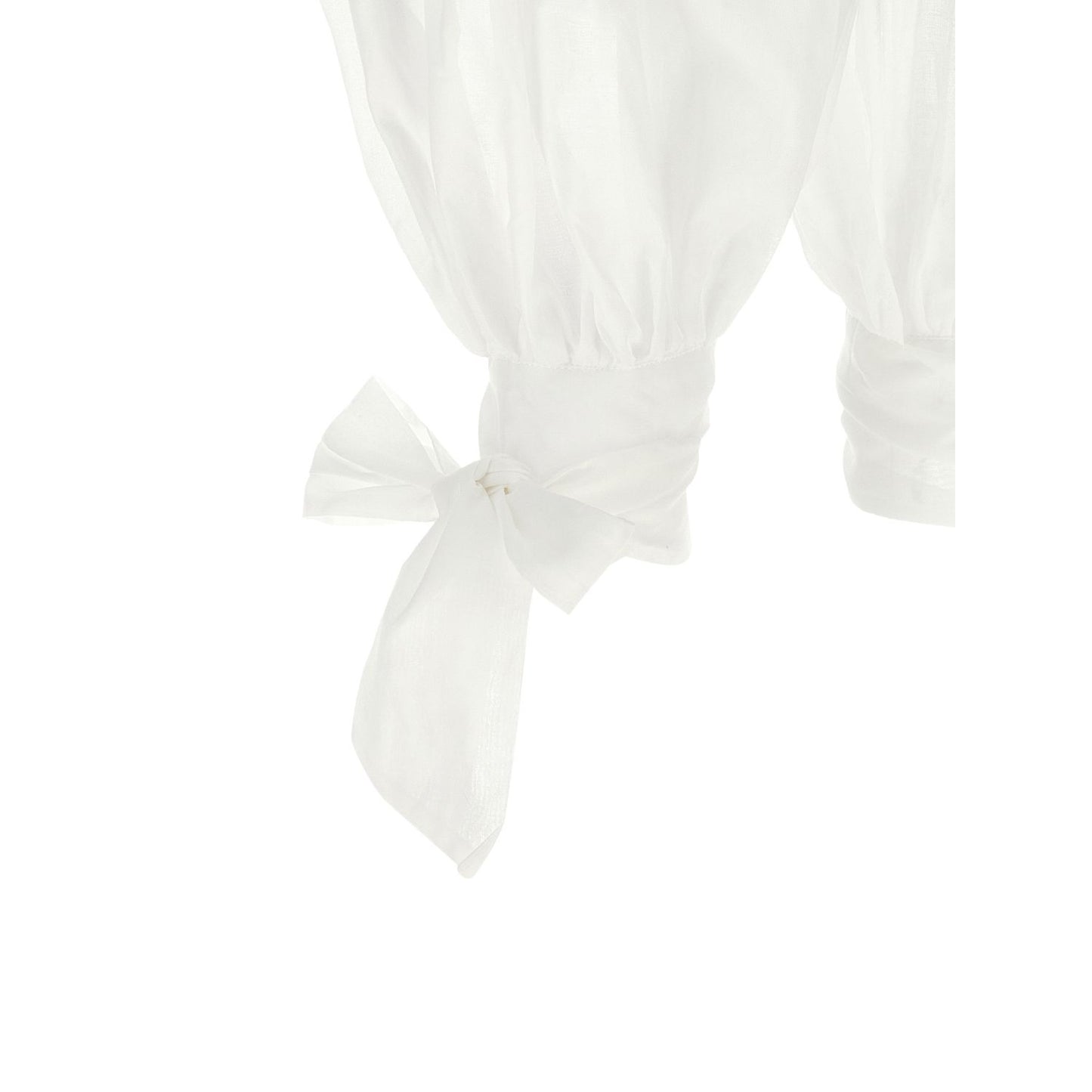 The Andamane White Cotton Casual Pants