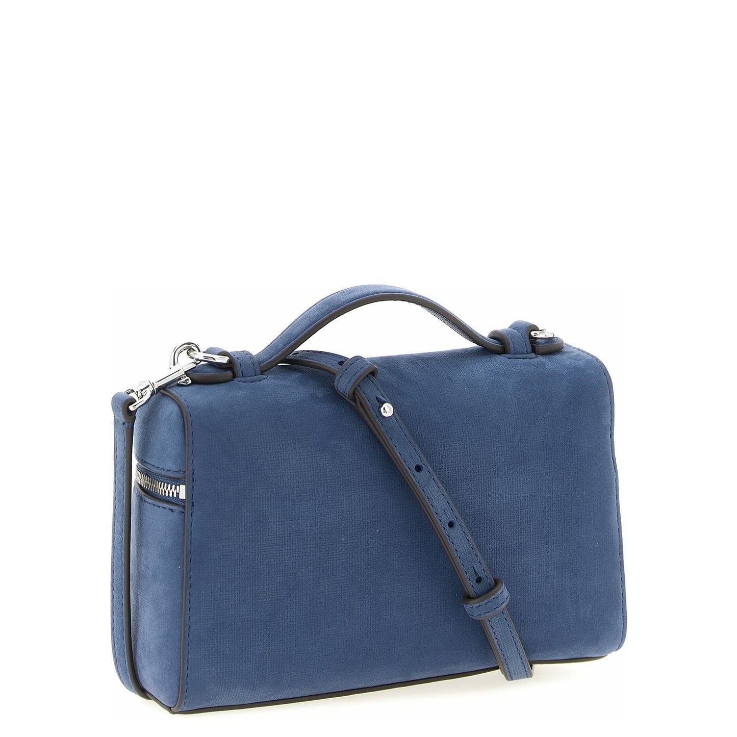 Tory Burch Blue Lamb Leather Handbag