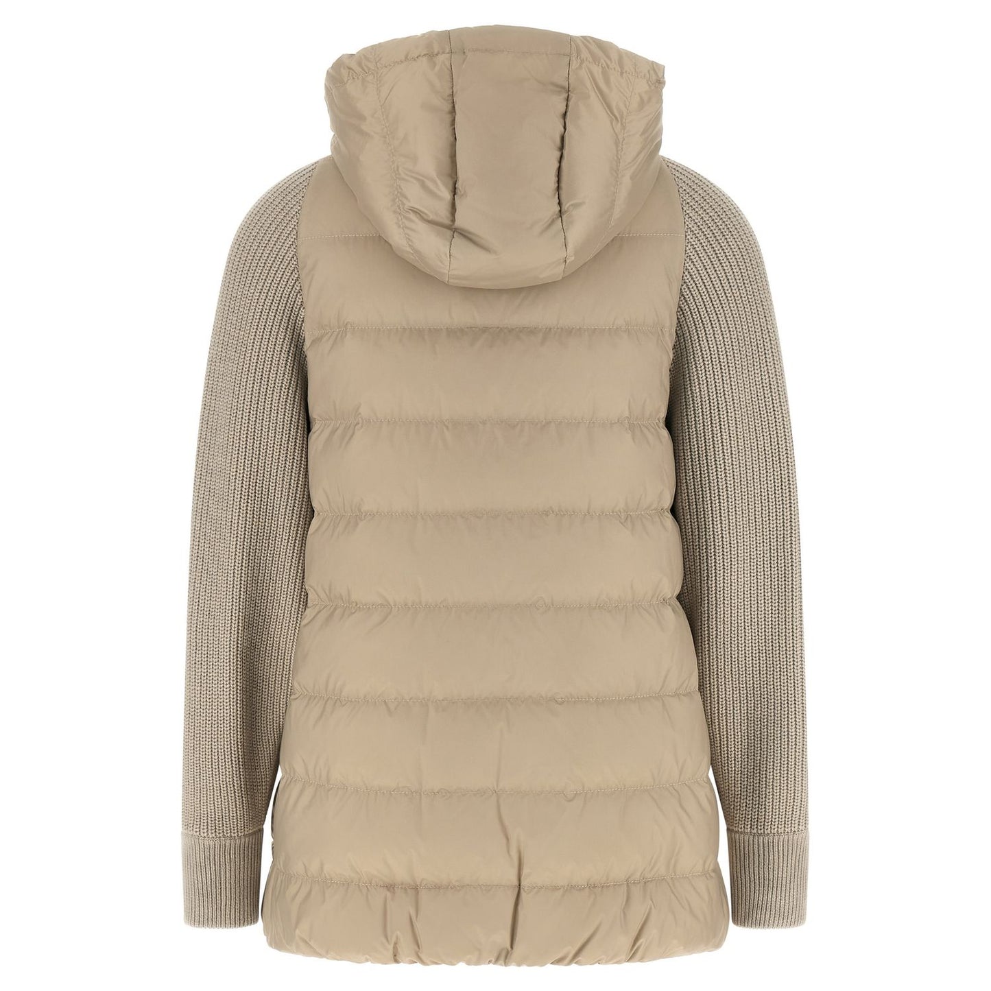 Brunello Cucinelli Beige Polyester Full-Length Jacket