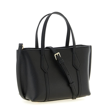 Tory Burch Black Cowhide Handbag