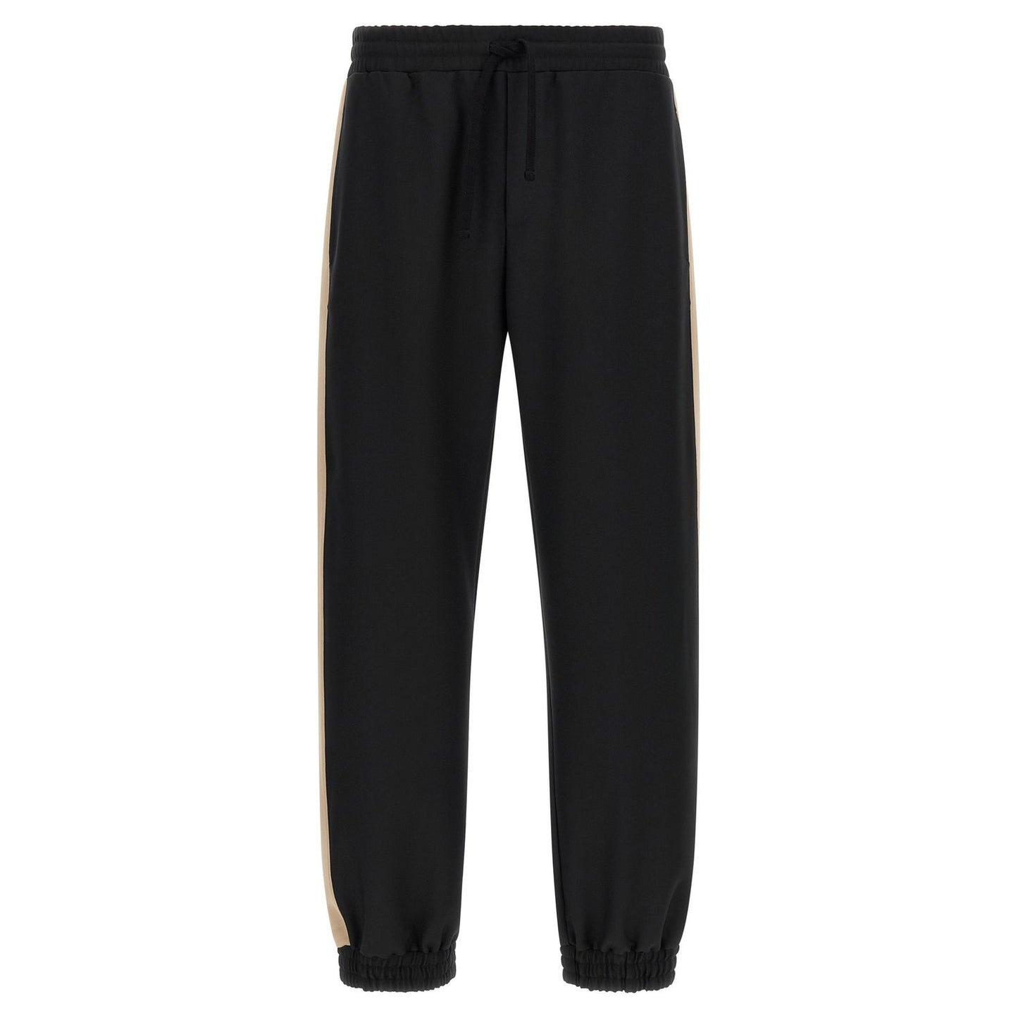 Valentino Garavani Black Polyester Athletic Pants