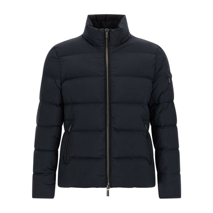 MooRER Blue Wool Bomber