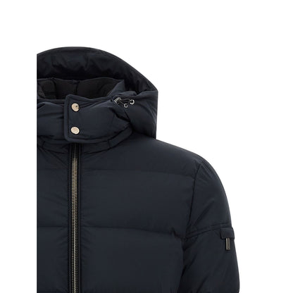 MooRER Blue Wool Bomber