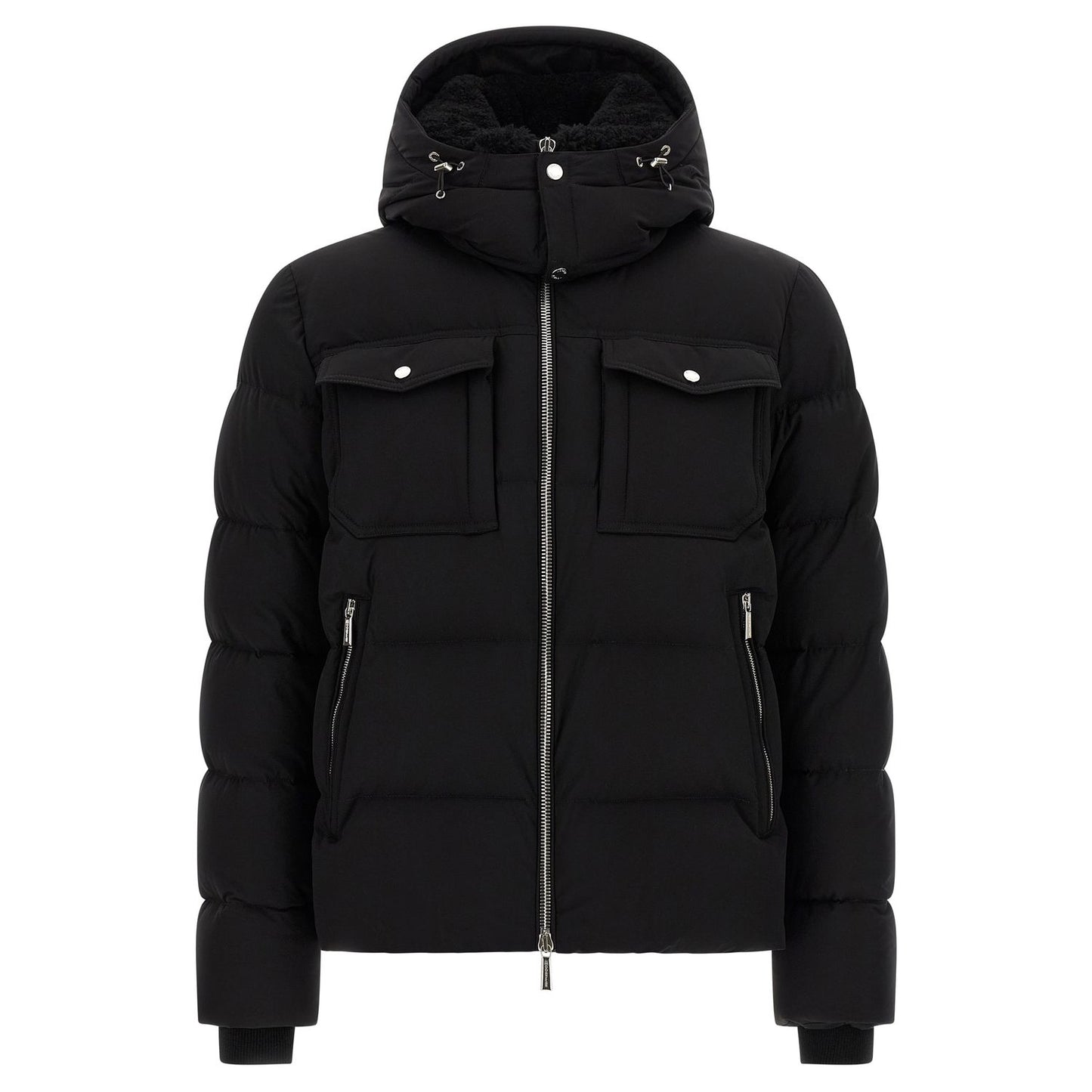 MooRER Black Wool Bomber