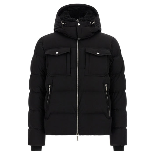 MooRER Black Wool Bomber