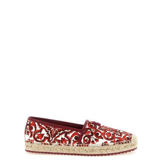 Dolce & Gabbana Multicolor Cotton Espadrilles