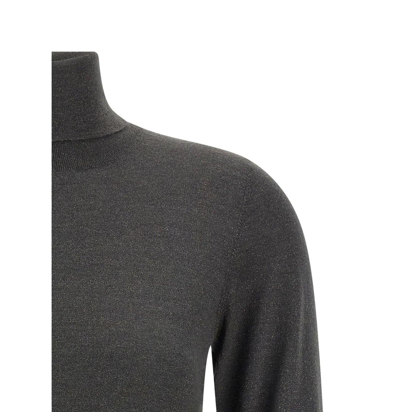 Brunello Cucinelli Gray Cashmere Cardigan