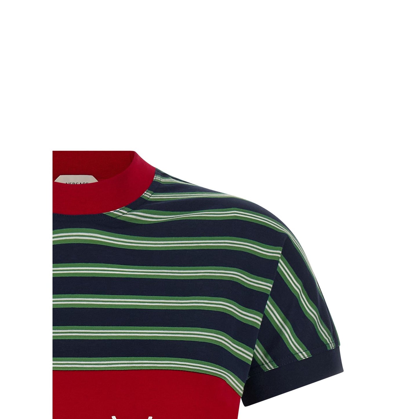 Versace Multicolor Cotton T-Shirt