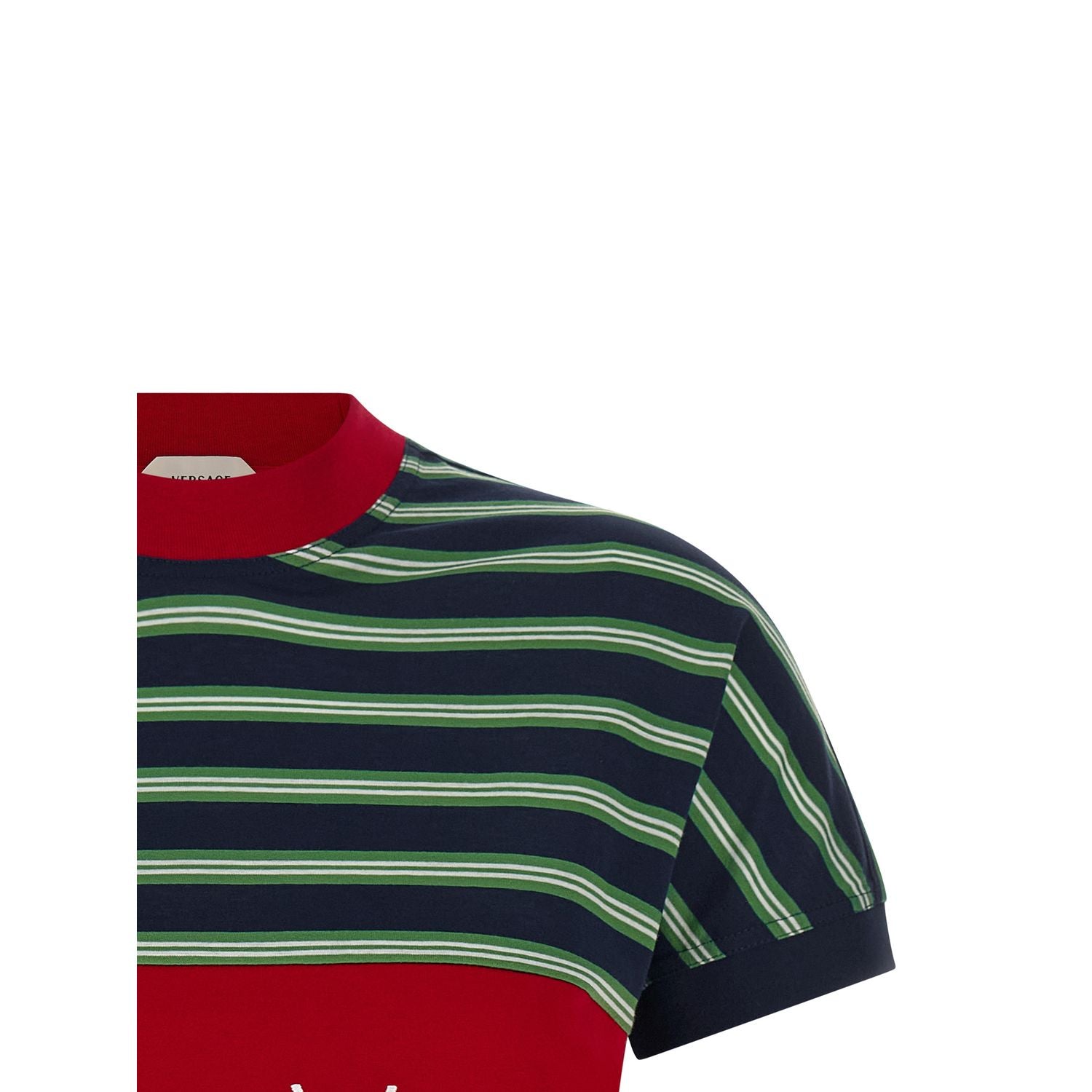 Versace Multicolor Cotton T-Shirt