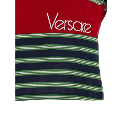 Versace Multicolor Cotton T-Shirt