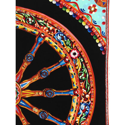Dolce & Gabbana Multicolor Silk Scarf