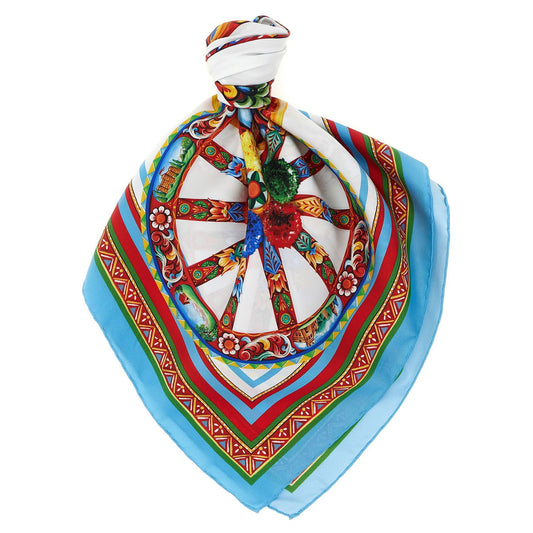 Dolce & Gabbana Multicolor Silk Foulard