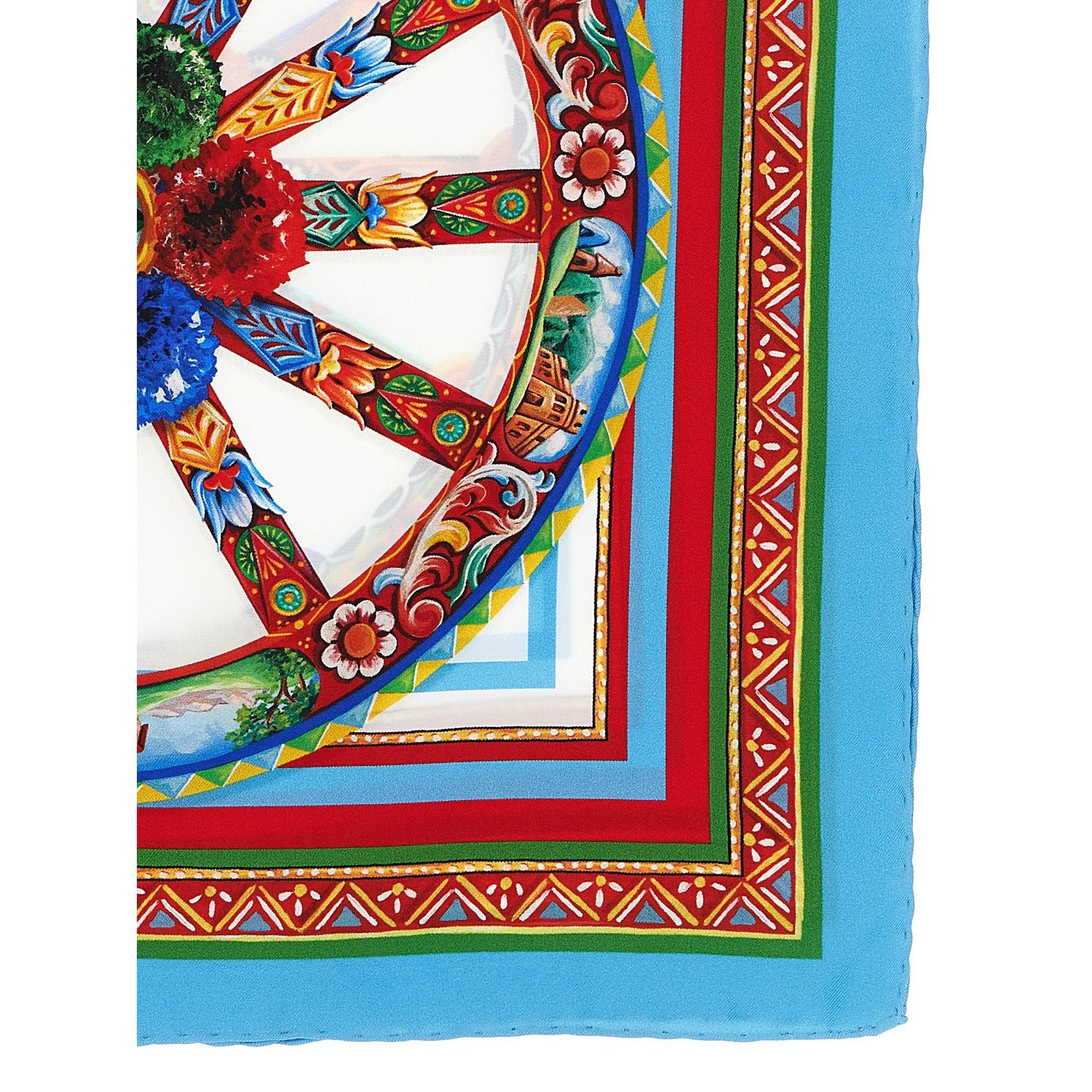 Dolce & Gabbana Multicolor Silk Foulard