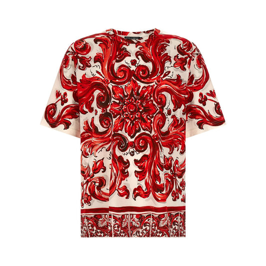 Dolce & Gabbana Multicolor Cotton T-Shirt