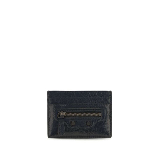 Balenciaga Black Lamb Ovis Aries Aries Wallet