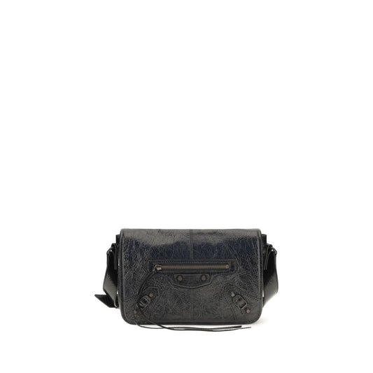 Balenciaga Black Lamb Ovis Aries Shoulder Bag