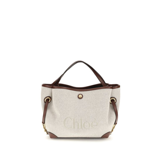 Chloé Beige Fabric Handbag
