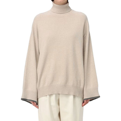 Brunello Cucinelli Beige Cashmere Sweater