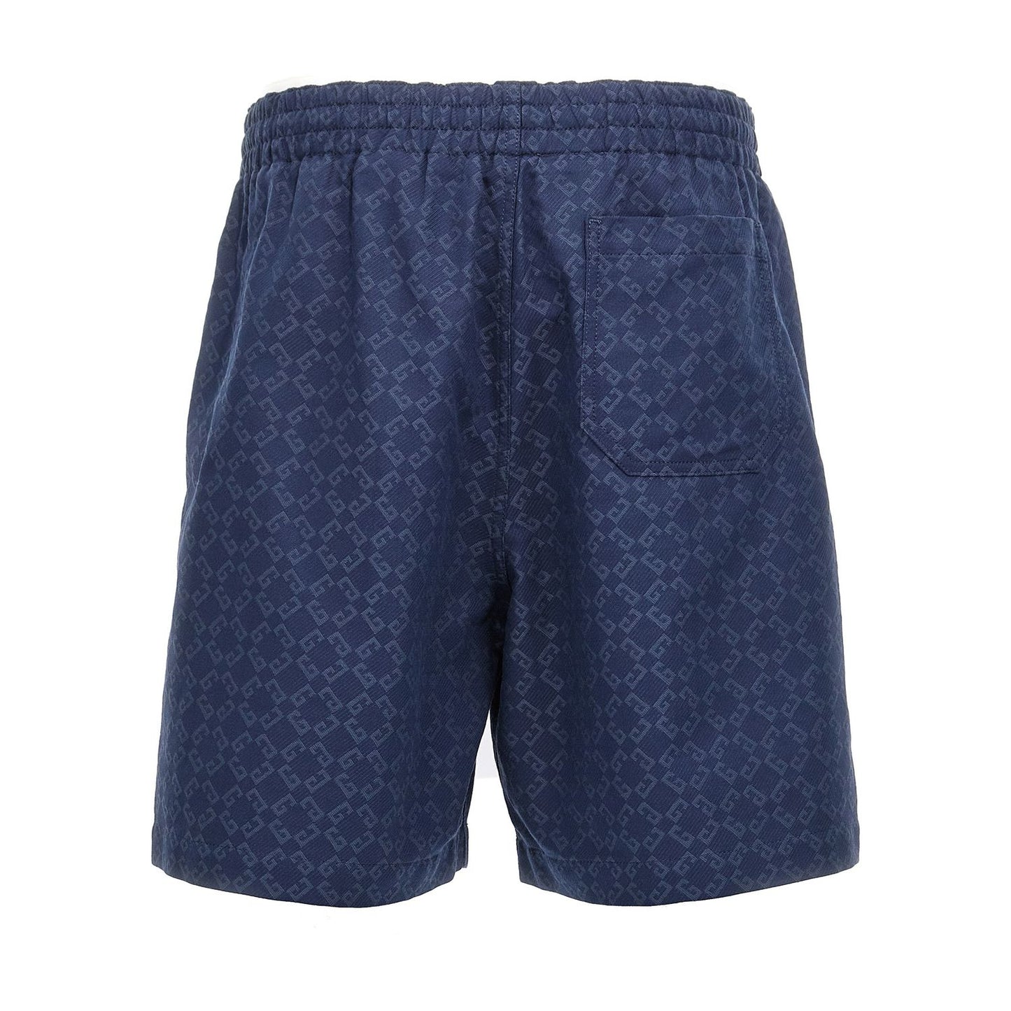 Givenchy Blue Cotton Bermuda Shorts