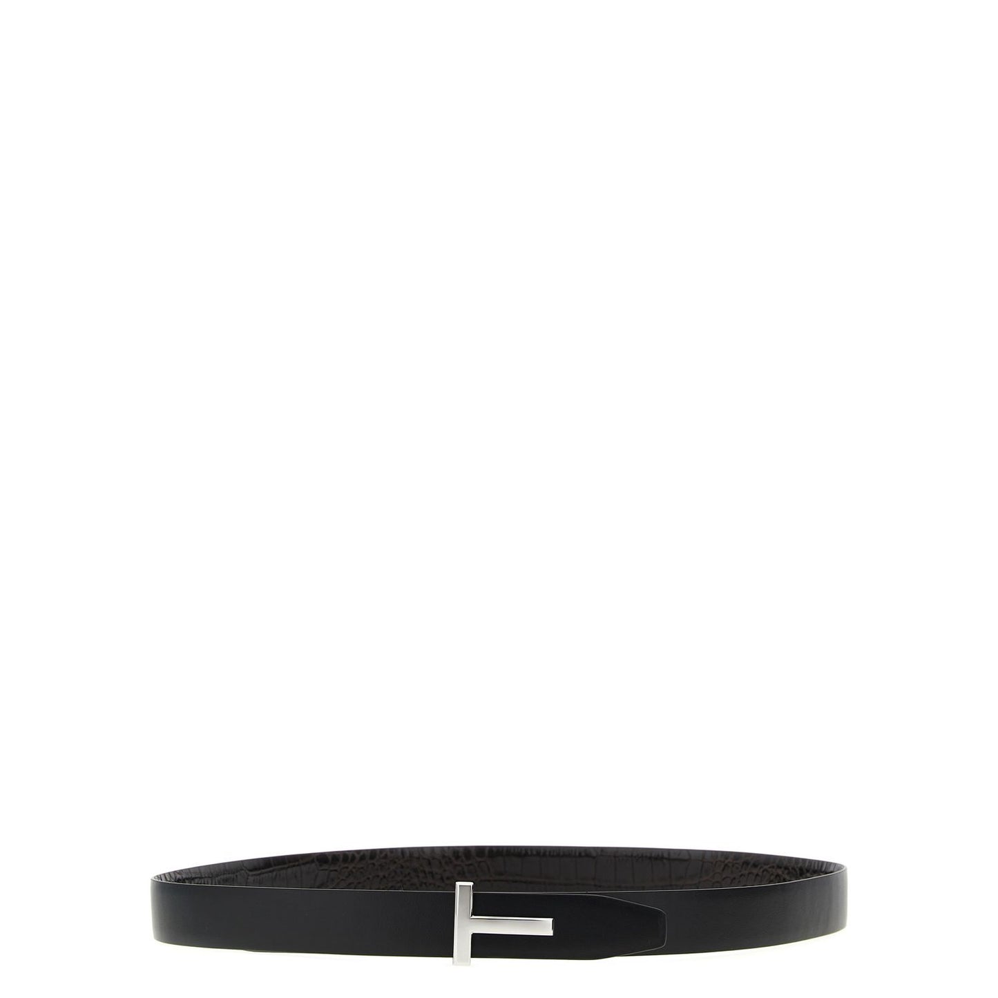 Tom Ford Brown Calfskin Regular Belt