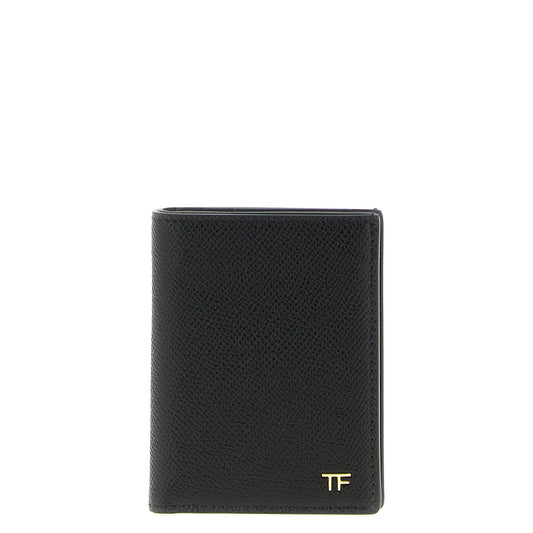 Tom Ford Black Calfskin Cardholder