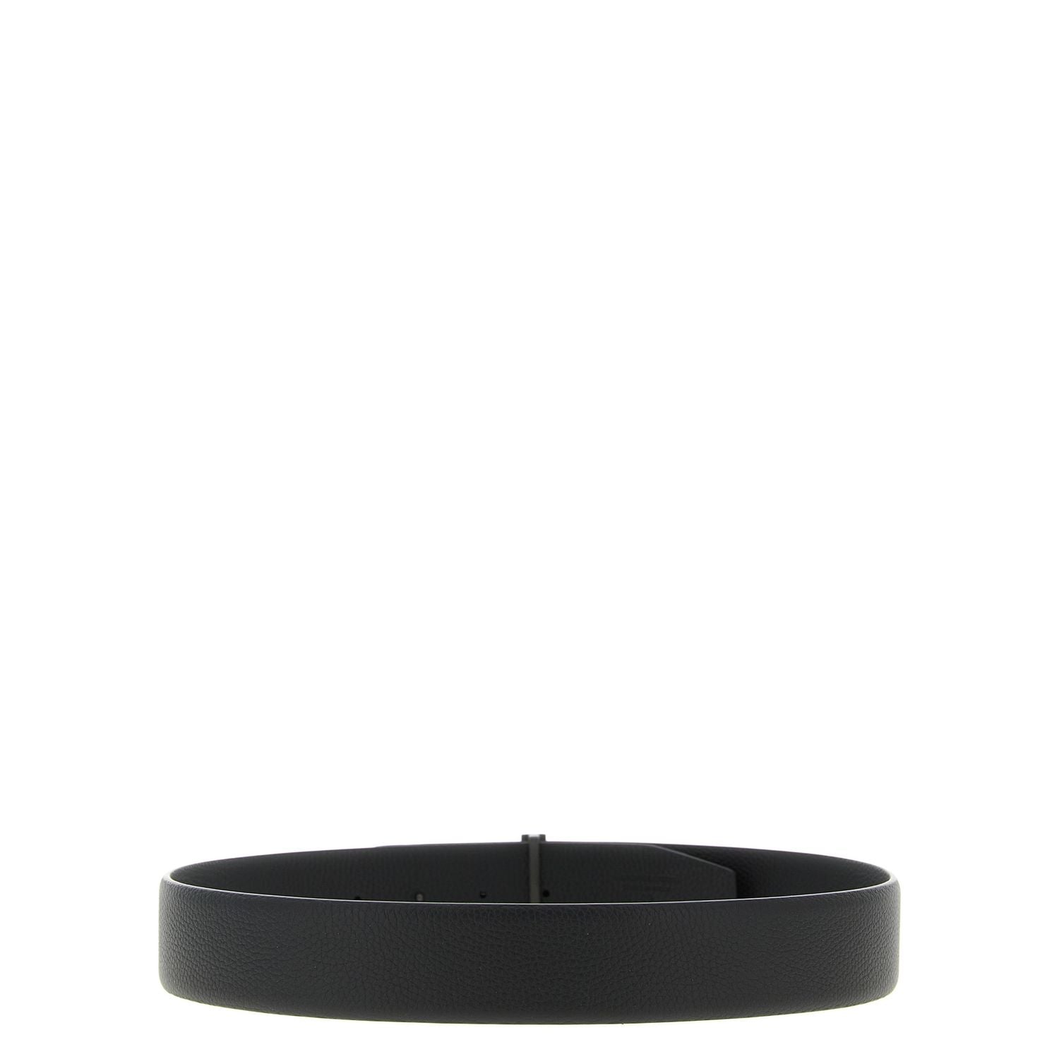 Tom Ford Black Calfskin Belt