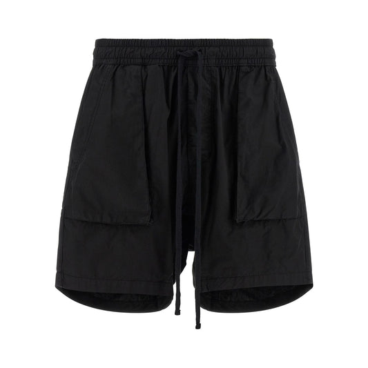 Thom Krom Black Organic Cotton Bermuda Shorts