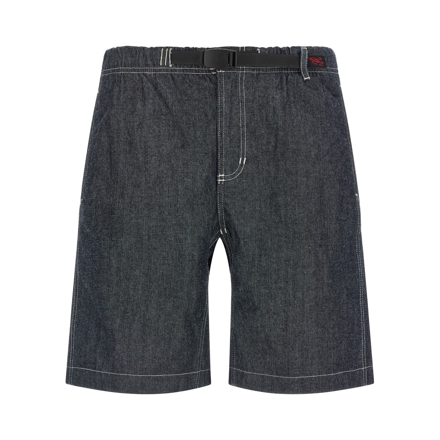 Gramicci Blue Cotton Bermuda Shorts