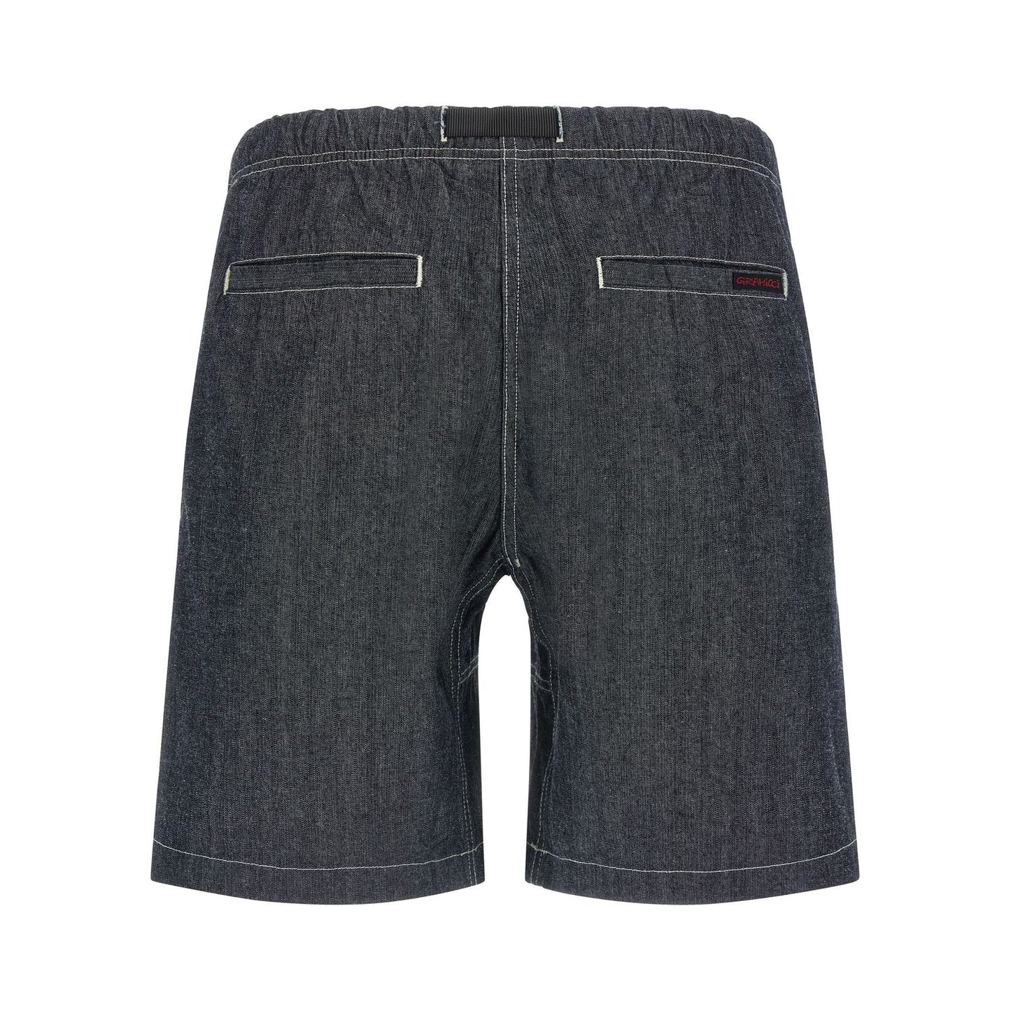 Gramicci Blue Cotton Bermuda Shorts