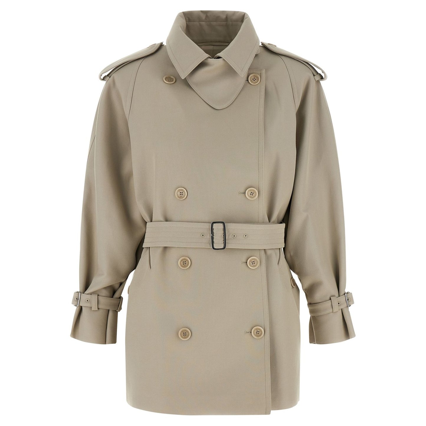 Max Mara Beige Cotton Coat