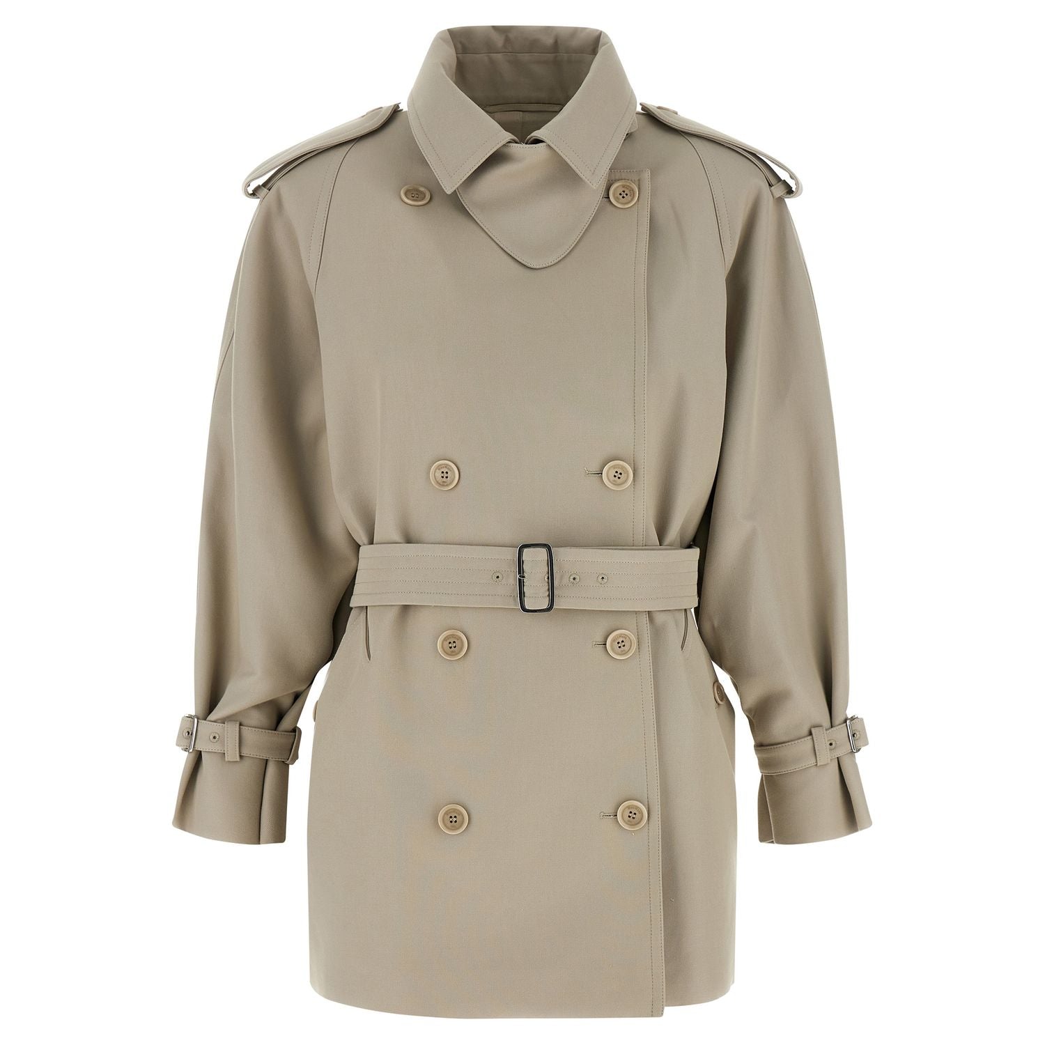 Max Mara Beige Cotton Coat