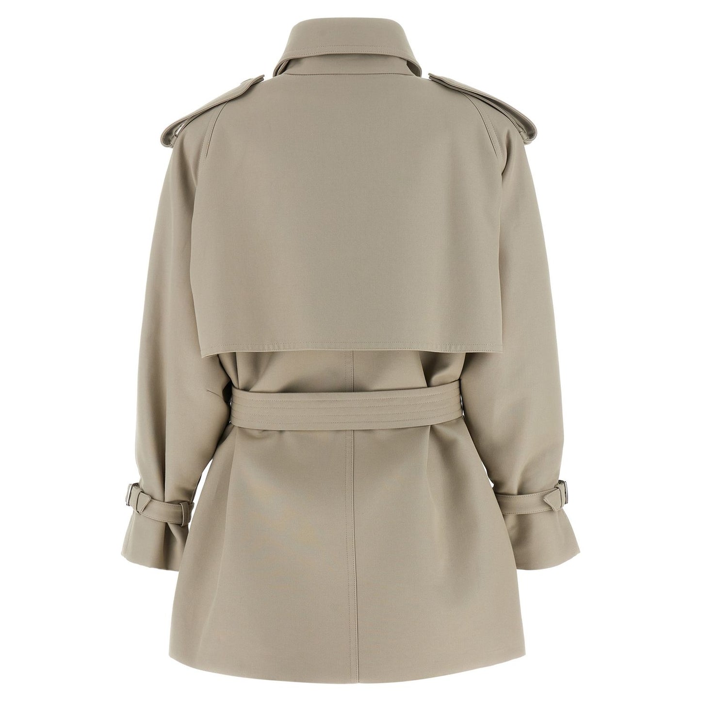 Max Mara Beige Cotton Coat